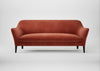 Wallis 4 Seater Sofa Smart Luxe Velvet Tawny / Black