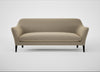 Wallis 4 Seater Sofa Boucle Velvet Rocky / Black