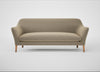 Wallis 4 Seater Sofa Boucle Velvet Rocky / Natural