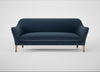 Wallis 4 Seater Sofa Boucle Velvet Space / Natural