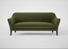 Wallis 4 Seater Sofa Boucle Velvet Wilder / Black