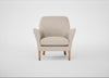 Wallis Armchair Boucle Tweed Pearl / Natural