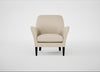 Wallis Armchair Brushed Cotton Oat / Black