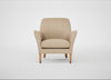 Wallis Armchair Capelo Linen-Cotton Bamboo / Natural