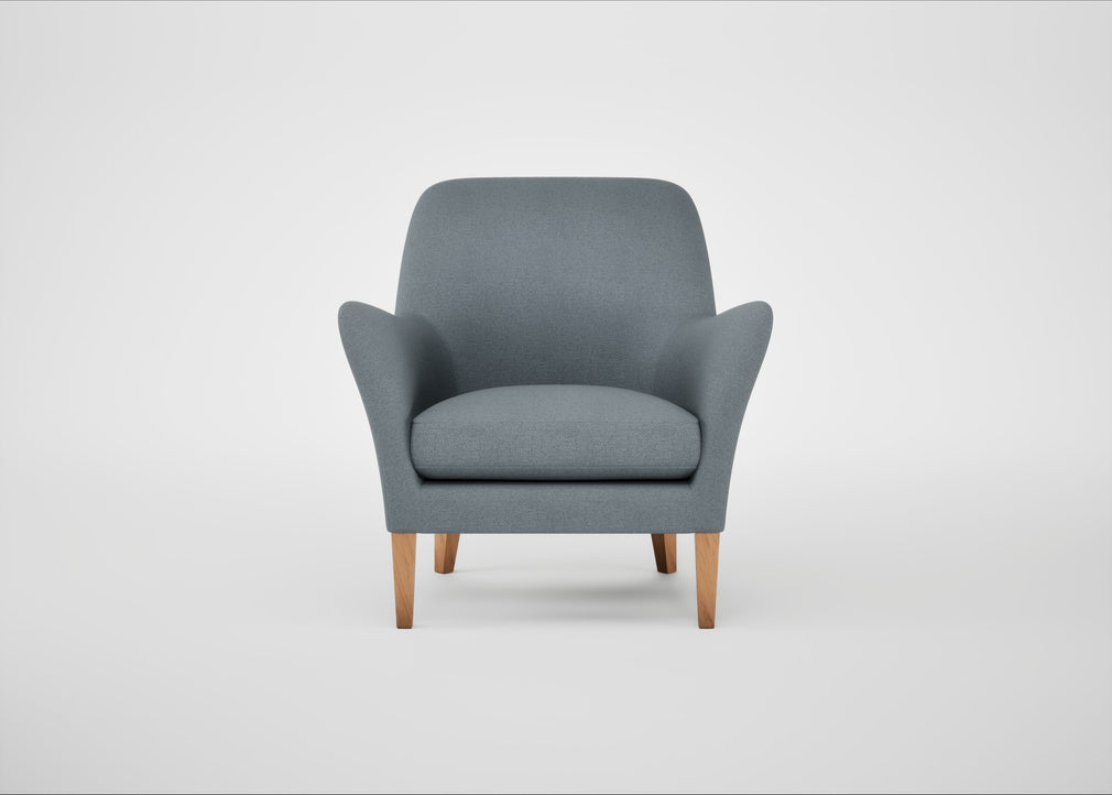 Wallis Armchair Capelo Linen-Cotton Mineral / Natural