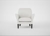 Wallis Armchair Capelo Linen-Cotton Sea Salt / Black
