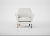 Wallis Armchair Capelo Linen-Cotton Sea Salt / Natural