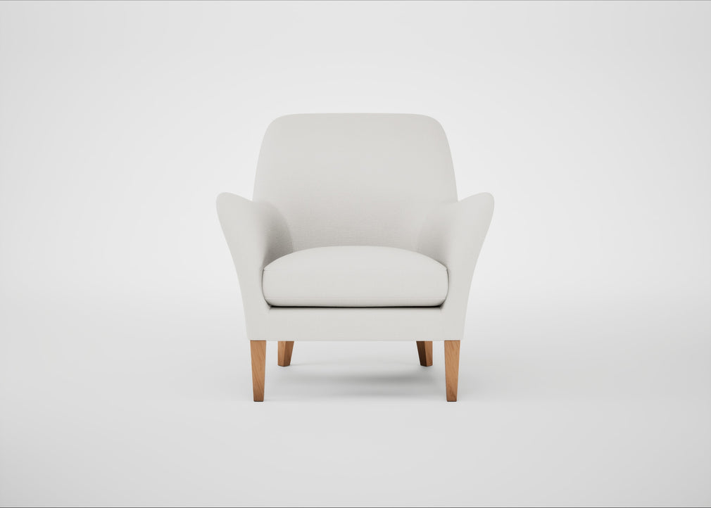 Wallis Armchair Capelo Linen-Cotton Sea Salt / Natural