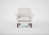 Wallis Armchair Capelo Linen-Cotton Sea Salt / Walnut Stained