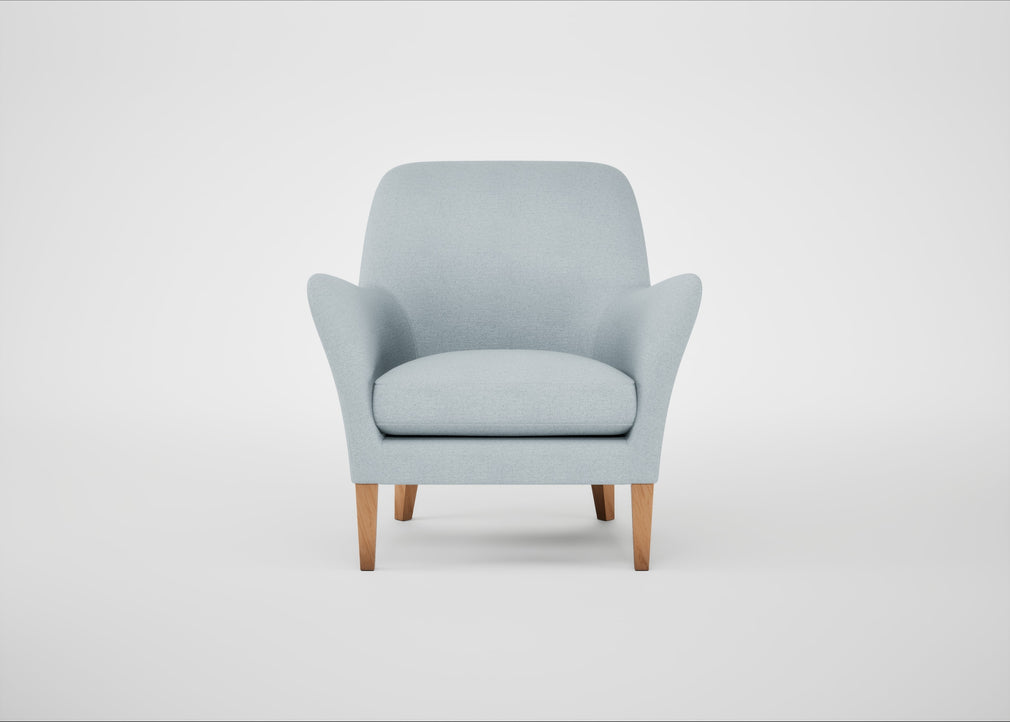 Wallis Armchair Capelo Linen-Cotton Sea Shanty / Natural