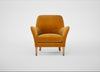 Wallis Armchair Smart Luxe Velvet Cognac / Natural