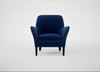Wallis Armchair Smart Velvet Dusk / Black