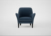 Wallis Armchair Boucle Velvet Space / Black