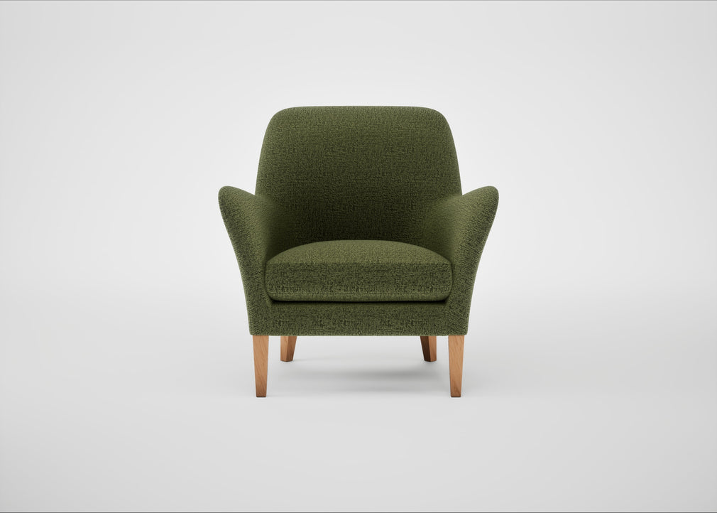 Wallis Armchair Boucle Velvet Wilder / Natural