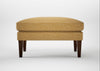 Wallis Ottoman Boucle Tweed Citrine / Walnut Stained