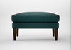 Wallis Ottoman Brushed Cotton Pine / Walnut Stained