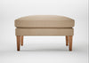 Wallis Ottoman Capelo Linen-Cotton Bamboo / Natural