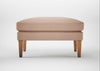 Wallis Ottoman Capelo Linen-Cotton Rosedale / Natural