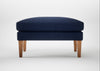 Wallis Ottoman Melton Wool New Navy / Natural