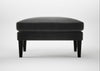 Wallis Ottoman Smart Luxe Velvet Nickel / Black