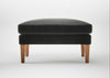 Wallis Ottoman Smart Luxe Velvet Nickel / Natural