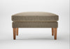 Wallis Ottoman Boucle Velvet Rocky / Natural