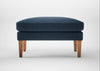 Wallis Ottoman Boucle Velvet Space / Natural