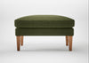 Wallis Ottoman Boucle Velvet Wilder / Natural