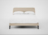 Wallis Bed Double / Brushed Cotton Oat / Natural