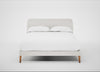 Wallis Bed Double / Capelo Linen-Cotton Sea Salt / Natural
