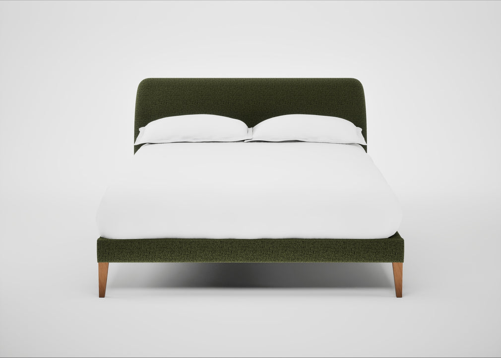 Wallis Bed Double / Boucle Velvet Wilder / Natural"