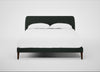 Wallis Bed King / Boucle Fern / Walnut Stained"