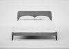 Wallis Bed King / Boucle Steel / Black"