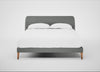 Wallis Bed King / Boucle Steel / Natural"