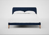 Wallis Bed King / Broad Weave Lagoon / Natural"