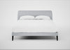 Wallis Bed King / Broad Weave Tin / Black"