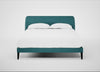 Wallis Bed King / Brushed Cotton Cadet / Black