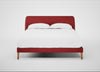 Wallis Bed King / Melton Wool Red Oxide / Natural"