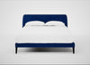 Wallis Bed King / Smart Luxe Velvet Azure / Black