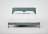 Wallis Bed King / Smart Luxe Velvet Mineral Blue / Natural