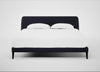 Wallis Bed Super King / Boucle Indigo / Black"
