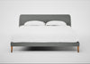 Wallis Bed Super King / Boucle Steel / Natural"