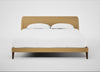 Wallis Bed Super King / Boucle Tweed Citrine / Walnut Stained"