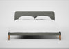 Wallis Bed Super King / Boucle Tweed Lapis / Natural"