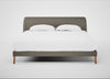 Wallis Bed Super King / Broad Weave Pebble / Natural"