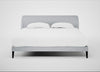 Wallis Bed Super King / Broad Weave Tin / Black"