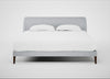 Wallis Bed Super King / Broad Weave Tin / Walnut Stained"