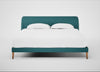 Wallis Bed Super King / Brushed Cotton Cadet / Natural