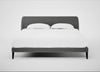 Wallis Bed Super King / Smart Velvet Mercury / Black"