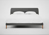 Wallis Bed Super King / Smart Velvet Mercury / Natural"